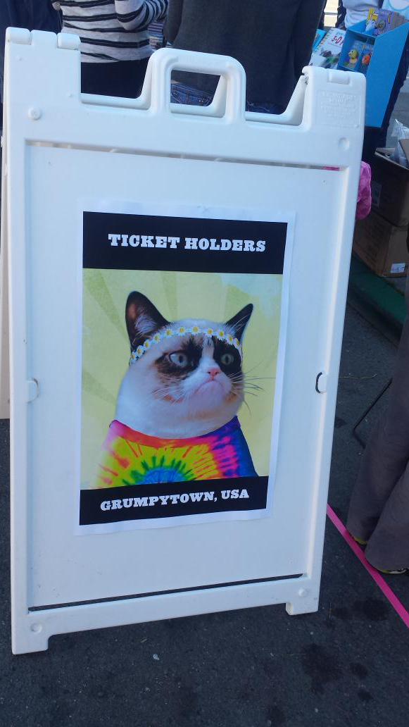 BCM_TV's tweet photo. So happy about being #GrumpytownUSA #grumpytown #berkeley @Quirkeley @berkeleyhumane congratulations! http://t.co/OZOZmeTYvw
