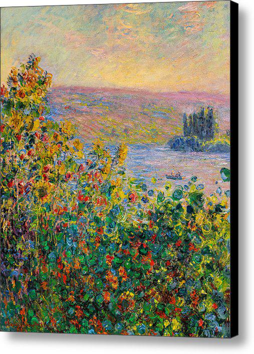 thompsonfineart's tweet photo. New artwork for sale! - "Claude Monet - Flower Beds at Vetheuil" - http://t.co/DMDotYQZnZ @fineartamerica http://t.co/3geXkq9lSH