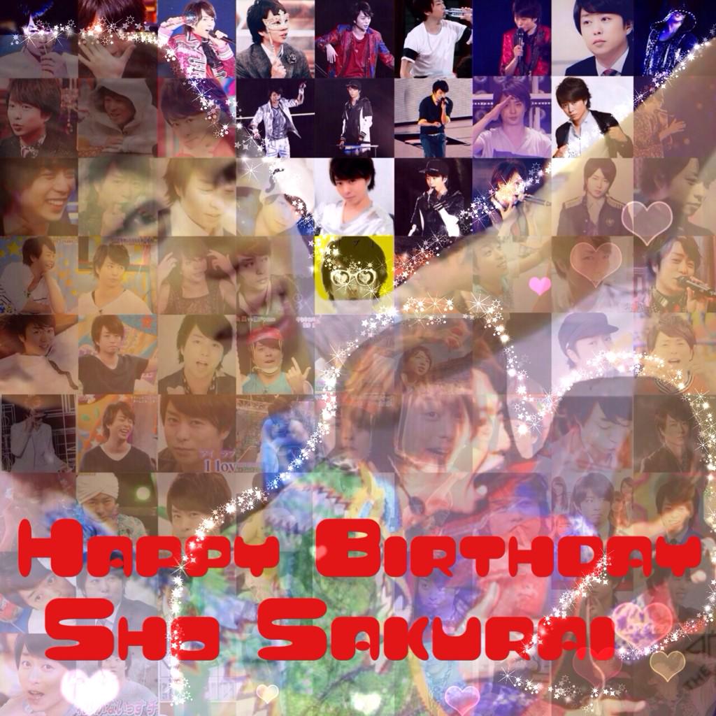 Sho.Sakurai Happy Birthday * 33                                                     32           33            
