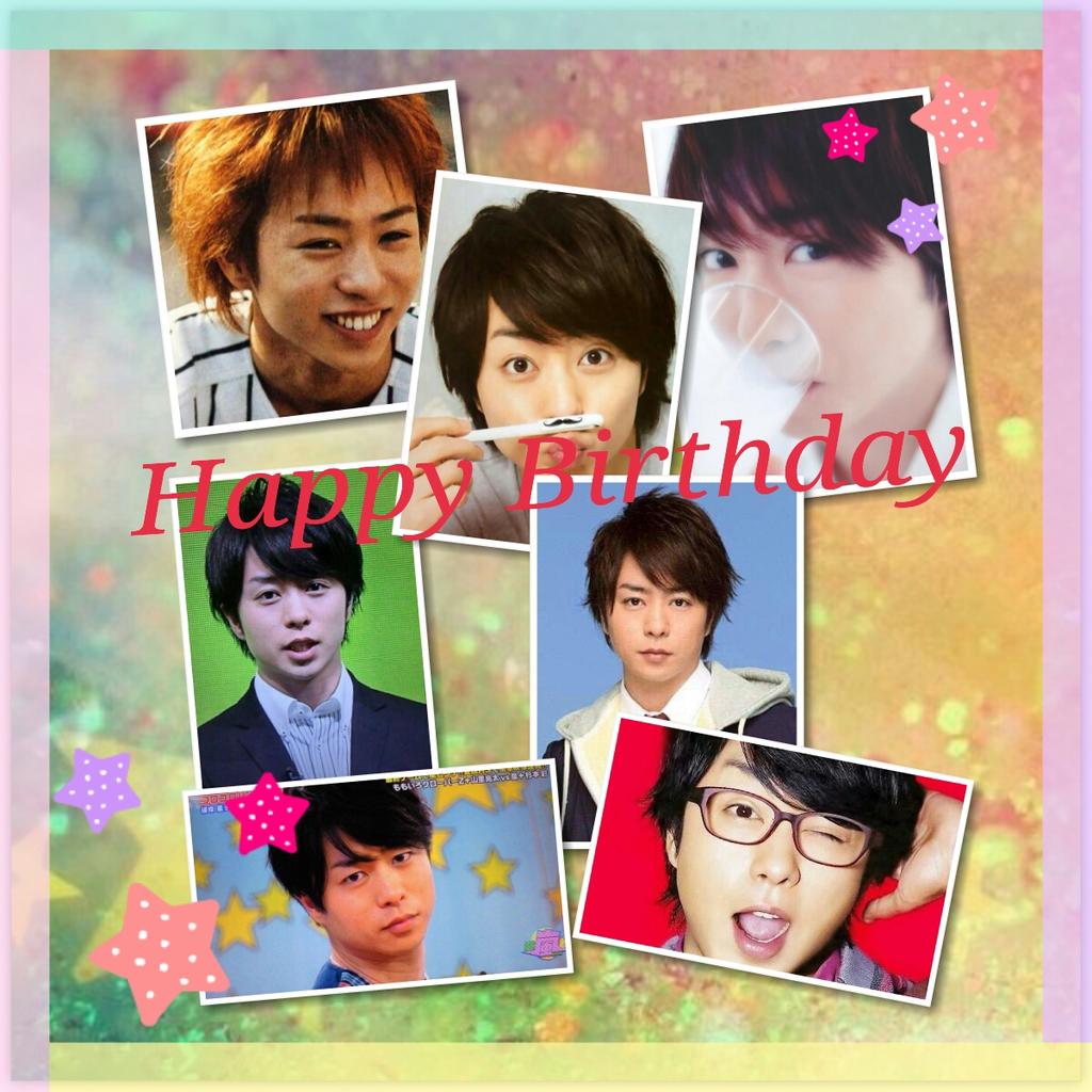  :*+.Sho.Sakurai\s Happy Birthday :*+.                  zzz             1                 (  3 ´) 