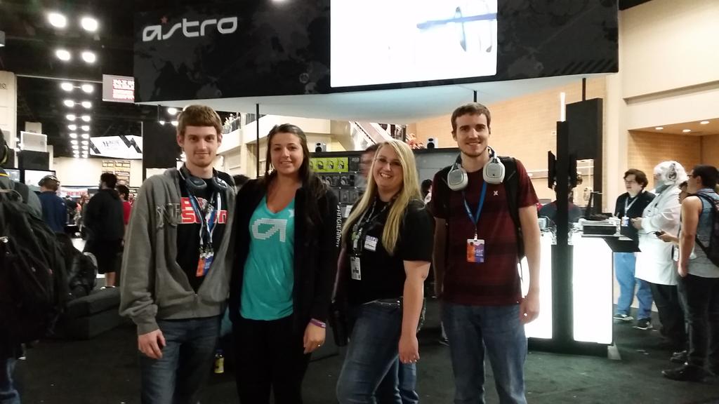 InsaneGunman's tweet photo. Greetings from the @ASTROGaming booth at #PAXSouth2015 #PAXSTRO #ASTROfamily http://t.co/jdjuex4w59