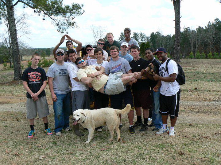 TheSchwagShow's tweet image. Happy Birthday to my pledge bro for life #SigmaClass Be careful someones creeping up behind you @tdunn19 #AndThenWhat