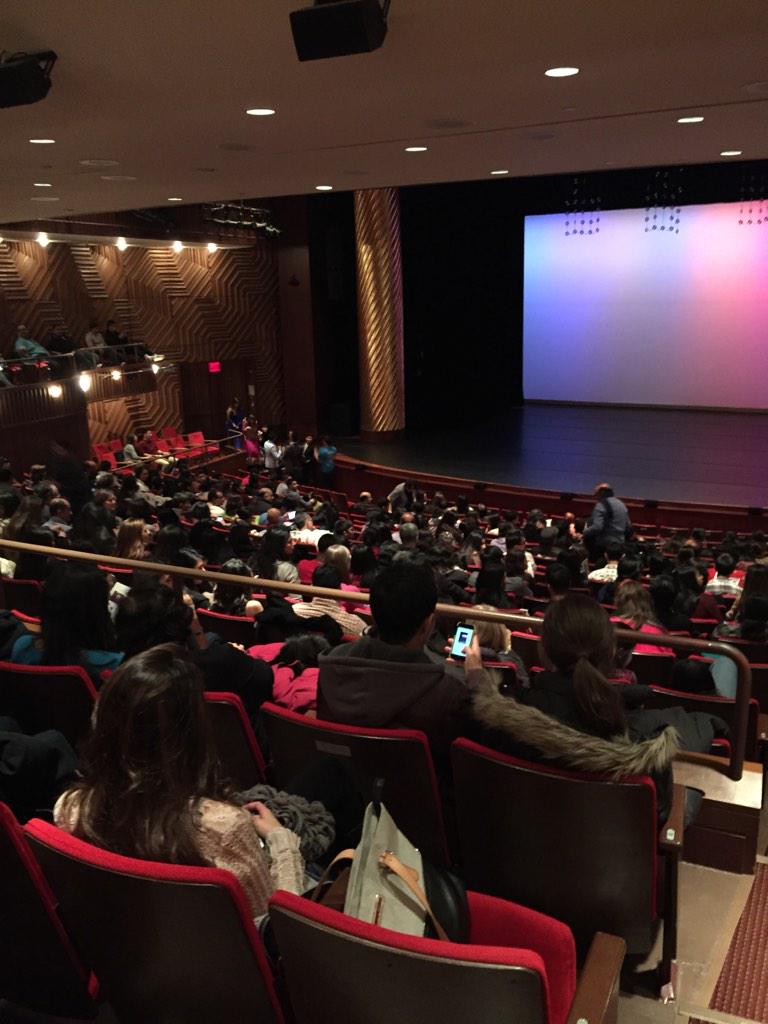 ManhattanProj's tweet image. Audience filled in, we start in 10! #Showtime TMPNYC