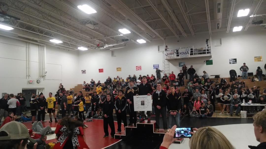 ROTigerWrestlin's tweet photo. Here are Orme (4th-126) and Mertz (3rd-145) repping the Tigers on the podium #CommitGrindDominate http://t.co/K4fxzWZnbn