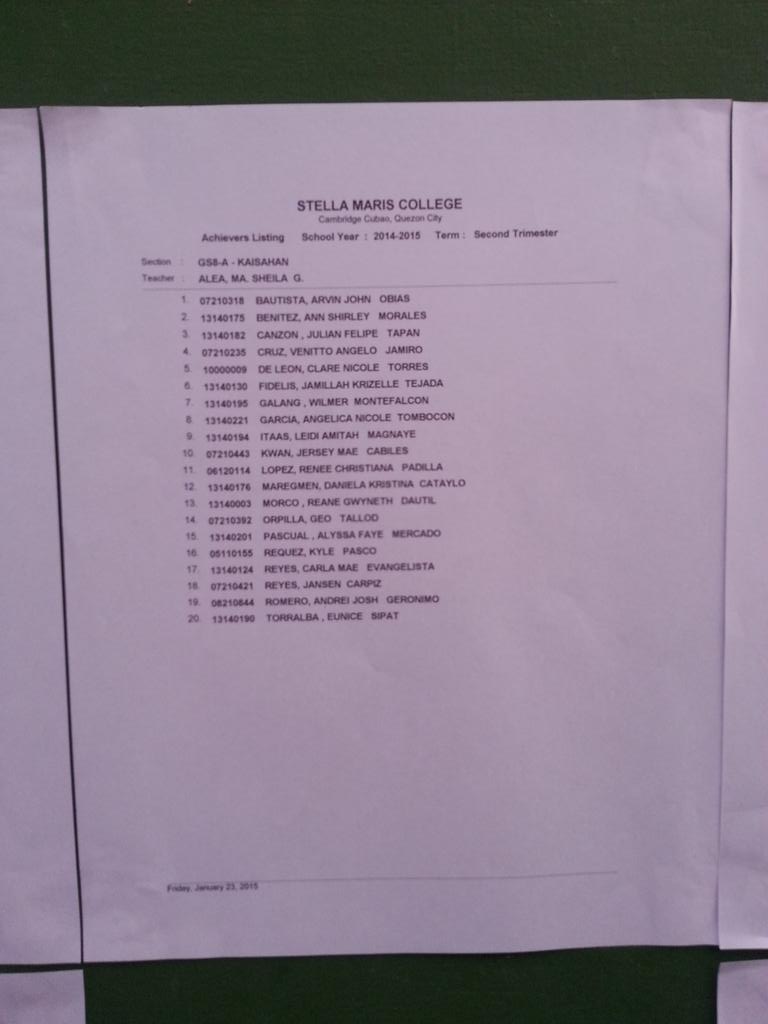 SPSMC2015's tweet photo. congratulations to all g8 achievers!! http://t.co/AJCEyy3rKo
