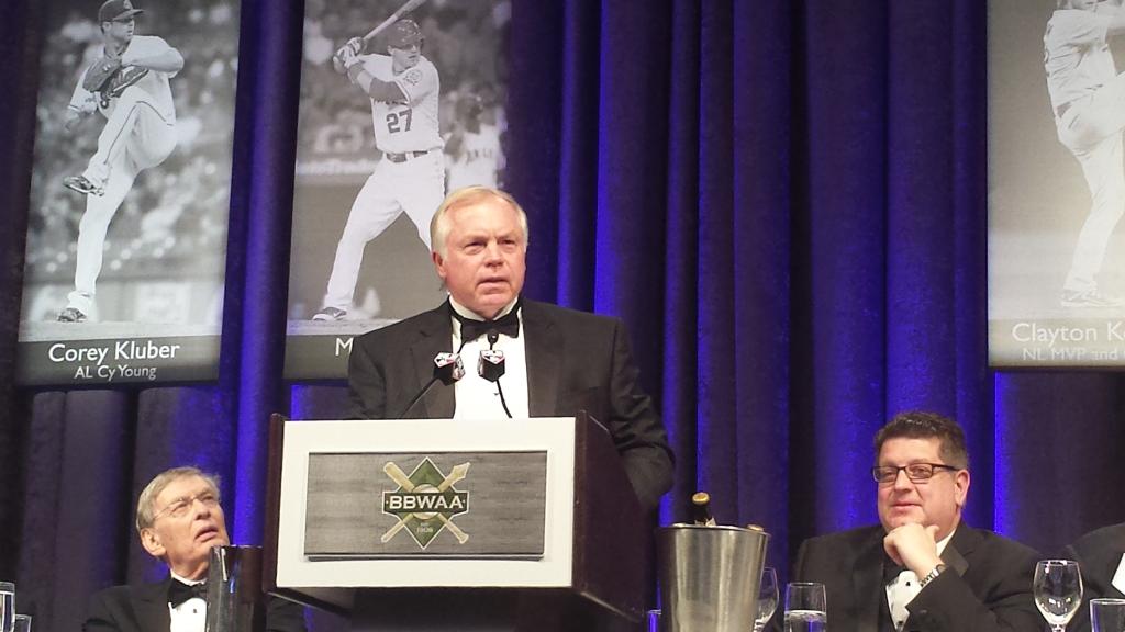 MLB_PR's tweet photo. AL Manager of the Year, Buck Showalter of @Orioles http://t.co/bjUppa8OmN