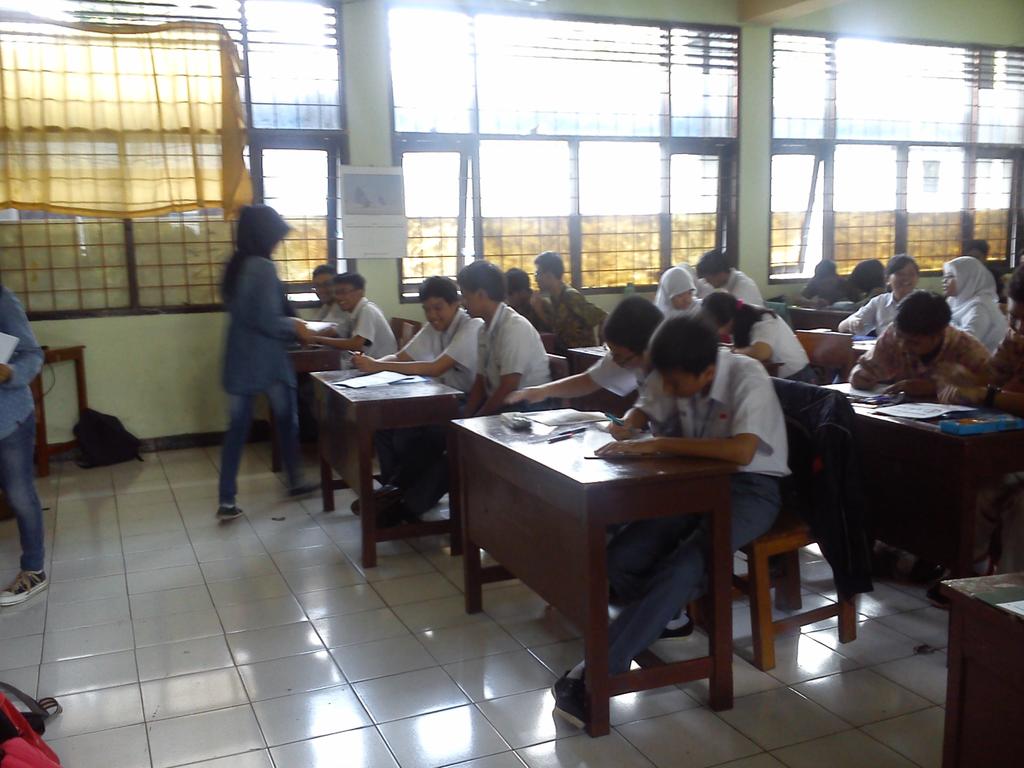 Soal sudah dibagikan pada peserta @STATION_BOGOR.