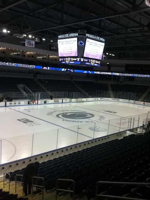 TryRick's tweet image. Found the rink... No signs for the Sandusky exhibit yet?
