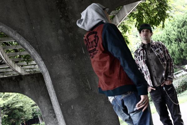 Sub_Kumamoto's tweet photo. PATCHWORK SHIRTS L/S -FIGHT BACK-【NINE MICROPHONES】→http://t.co/VQBzU0J0eA フロントとバックに『FIGHT BACK』がパッチワークで施されたワークシャツ。 http://t.co/GMcj0sFfNd