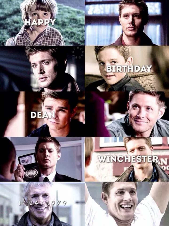  And happy birthday to teenage Dean, Dylan Everett 