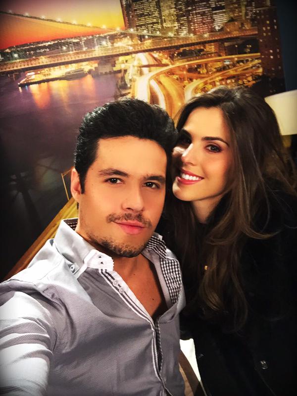 Paulaloovers's tweet photo. Hermosos @EleazarGomez33 y @paumarcellini #BennyRox #RoxanaTheLadyAngeles #RoxxyGlam #RoxanaAngeles #RoxanaForUGirl http://t.co/KHcXnzTKgq