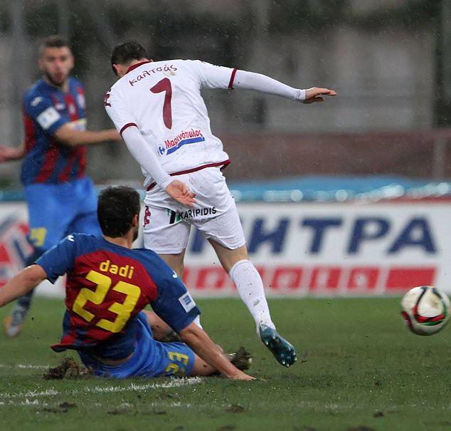 Dimitrovski makes a sliding challenge