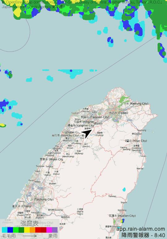 BlessTrue's tweet image. 降雨警報器 - 10:10
app.rain-alarm.com