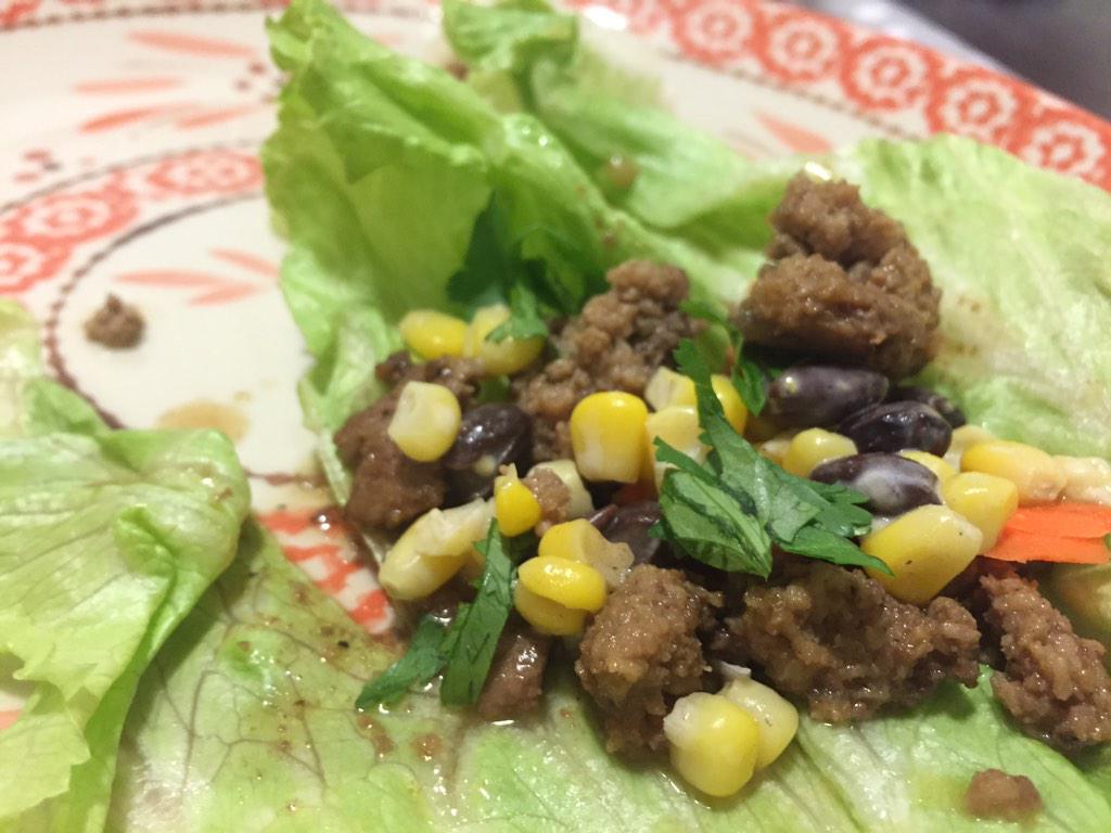 Once a month, I make <a href="/MelissadArabian/">Melissa d'Arabian</a> 's Turkey Lettuce Wraps &amp; put a spin on it. It's my favorite day of the month.