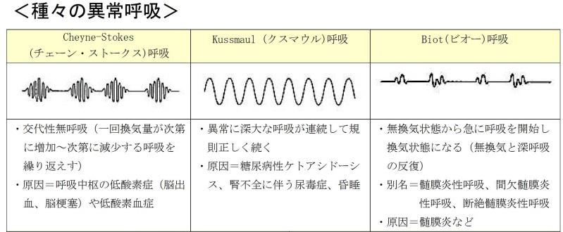 【異常呼吸】