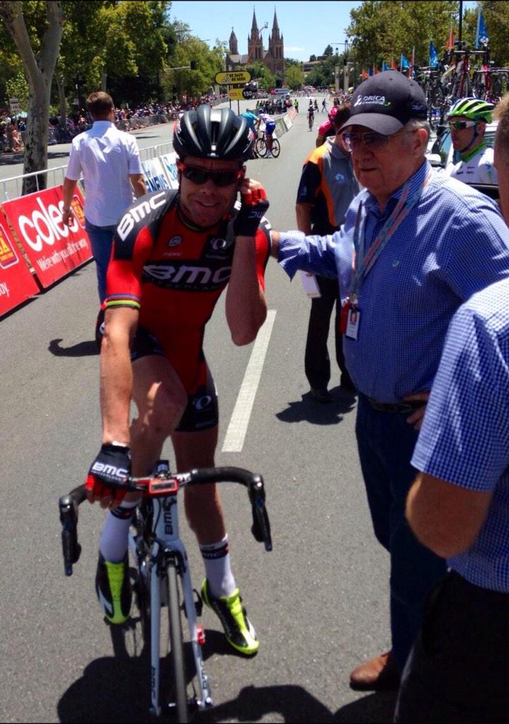 What, ride for GreenEdge? Come on Gerry, I told you back in Mendrisio to get Neil.