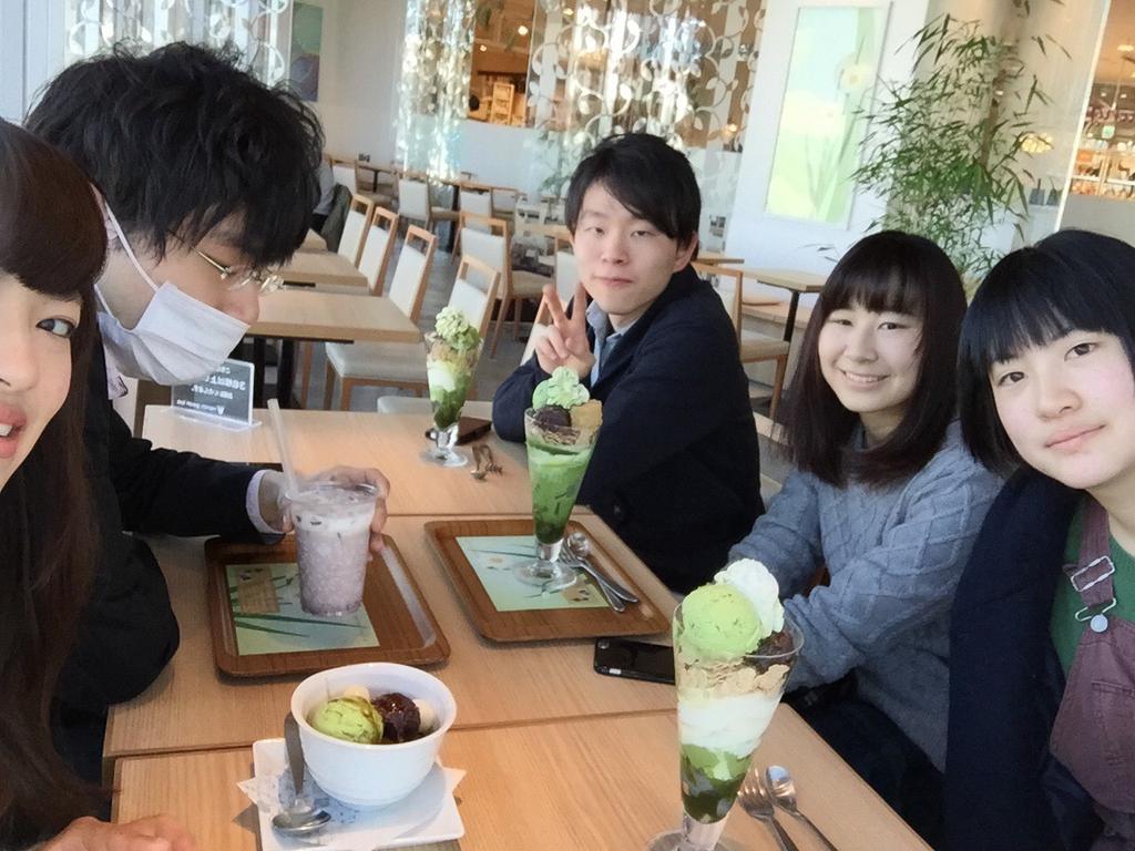 抹茶食べ歩きインカレサークル ナナズグリーンティー 吉祥寺キラリナ店行ってきました 朝抹茶いいですね 9人の予定が5人に 吉祥寺を歩いたりしています Http T Co 1elgodutls