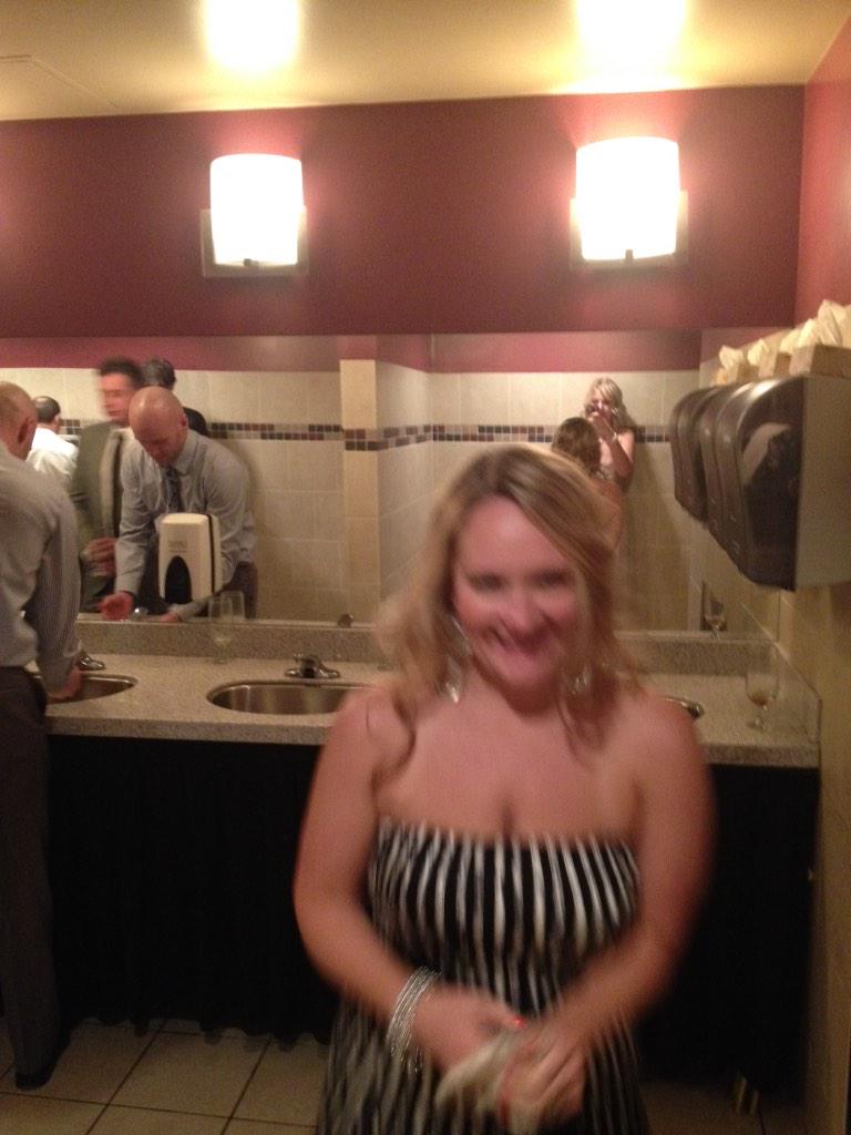 #men's room at #SelfishSelfies #SwingingwiththeStars #saskatoon