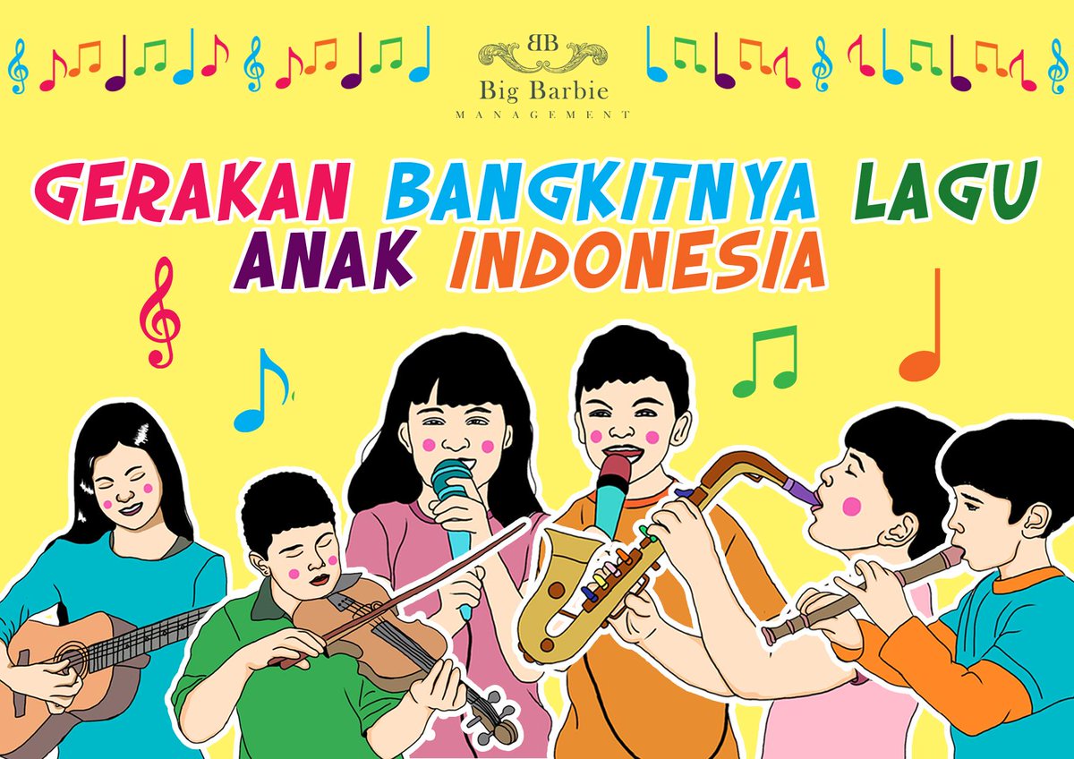 #PelangiAnak Gerakan Bangkitnya Lagu Anak Indonesia -- <a href="/GraceBigbarbie/">Grace Tamangendar</a> <a href="/AlinBigbarbie/">artis promotion</a>