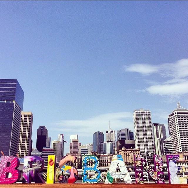 FoxandB's tweet photo. Brisbane! http://t.co/WYRa92Gplt