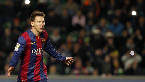 lineups's tweet photo. DID YOU KNOW:

Lionel Messi has scored 342 goals in his last 342 games. #FCB http://t.co/KFtq3jk6nM