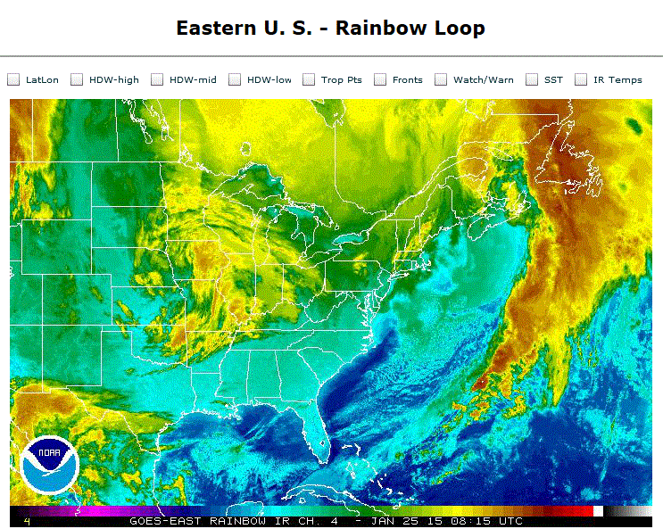 Rainbow WV showing all that Cold Arctic air just NW of the area. Things are slowing down.

ssd.noaa.gov/goes/east/eaus…
