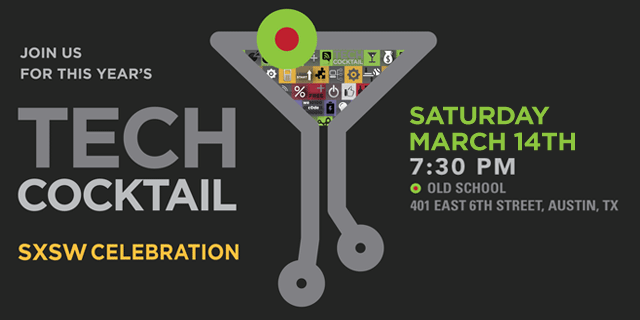 FreeSXSW's tweet image. Sat 3/14 - RSVP for @TechCocktail&apos;s Startup Celebration at SXSWi 2015 tech.co/event/tech-coc… #sxsw  #SXSW2015
