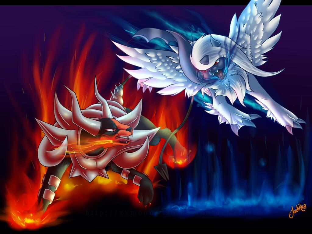 PokeTrends's tweet photo. #PokéFaceOff
RT for Mega Absol, and Fav for Mega Houndoom. http://t.co/4zb9dDsSFK