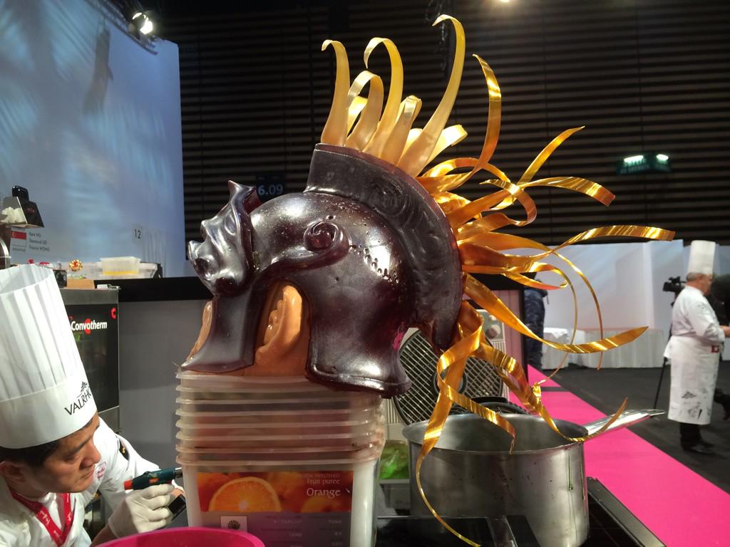 More breathtaking sugar sculpture at <a href="/CMP_Lyon/">CoupeMondePâtisserie</a> #CMPatisserie today... <a href="/PastryTeamUK/">UK Pastry Club/Team</a> 's turn tomorrow...