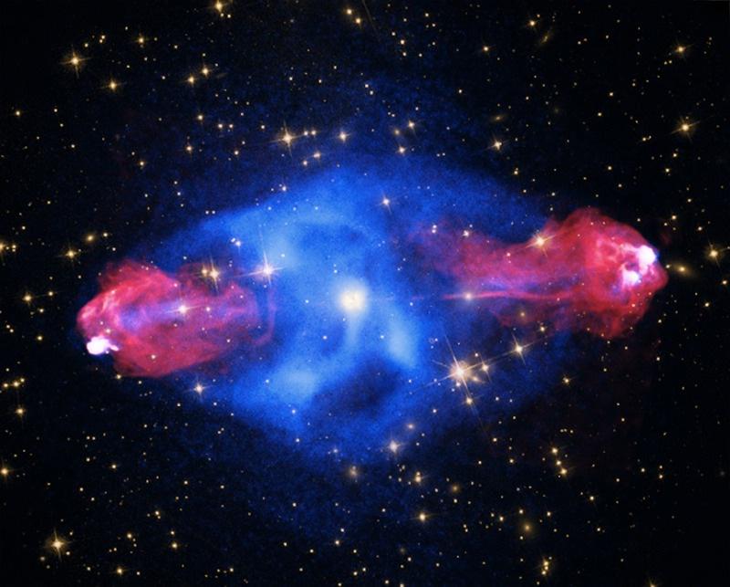 Space__pics's tweet photo. Light from Cygnus A http://t.co/PEmBICKxuu