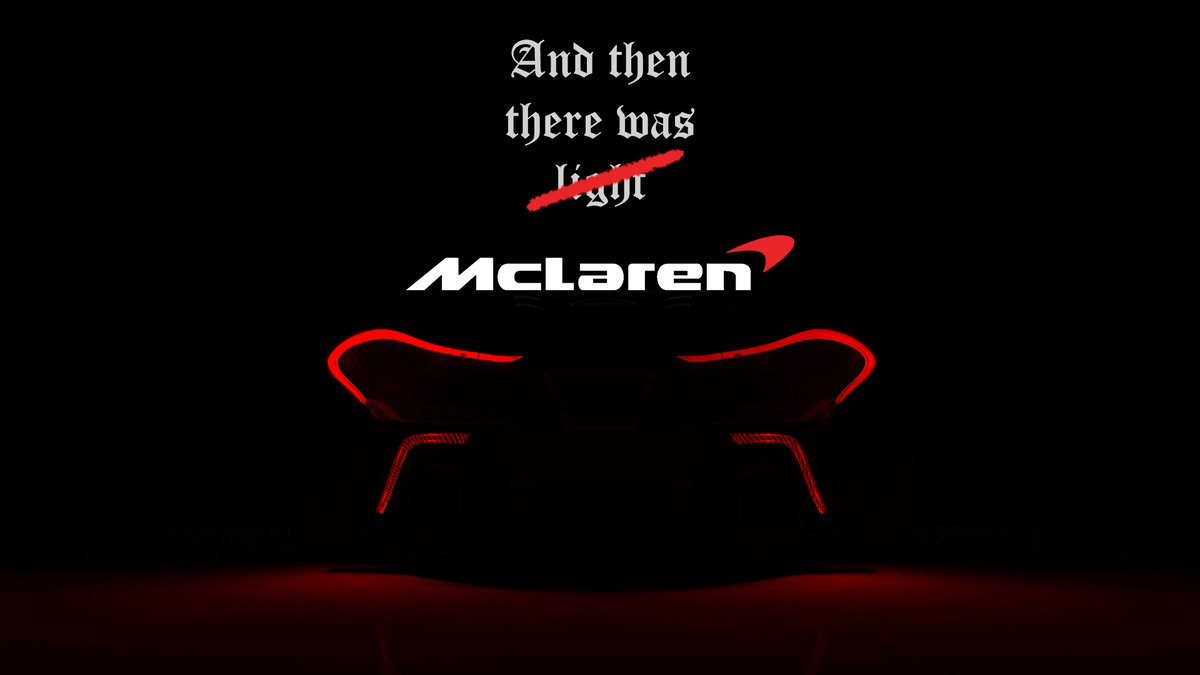 3DGiorgio's tweet photo. And then...@McLarenAuto http://t.co/b7TX5LwrWY