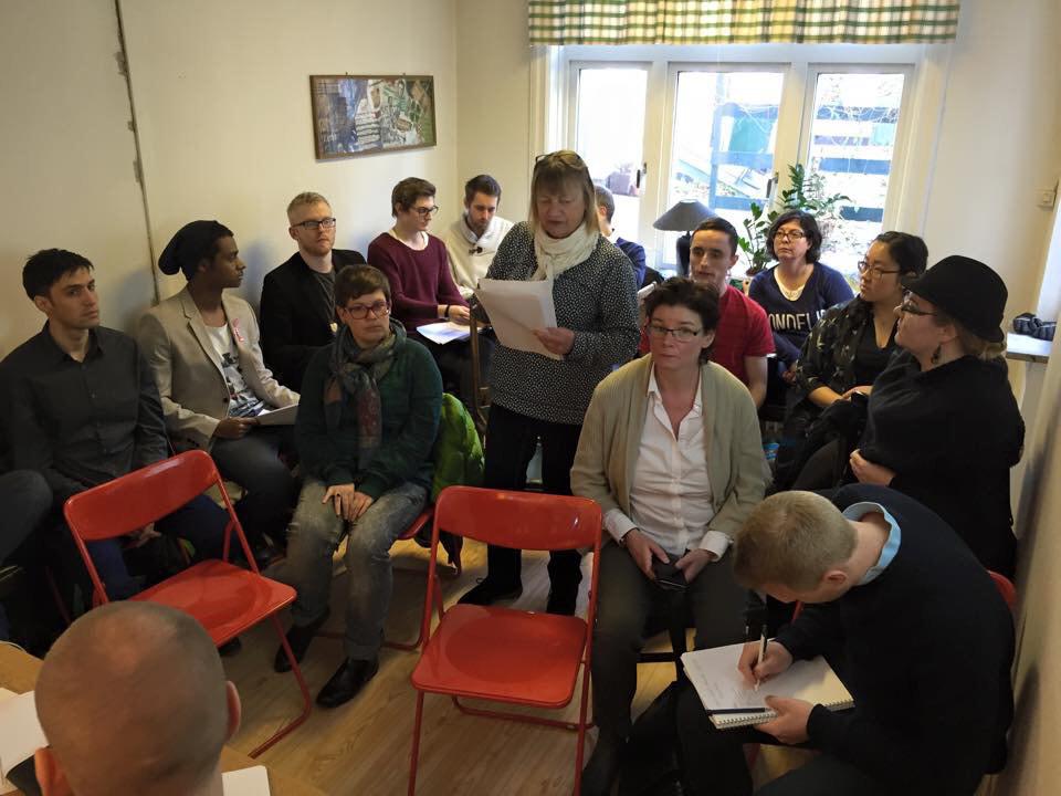 StoltiLund's tweet photo. Det var fullsatt på årsmötet som vi precis avslutade. Nu kör vi #fika http://t.co/PvIvIzL8IY