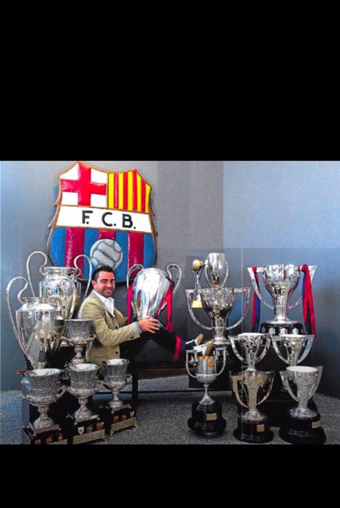 Happy birthday to the greatest midfielder of all time, our captain and leader.Xavi Hernández    