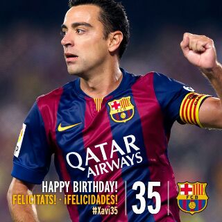 Happy Birthday Xavi Hernandez !!! 