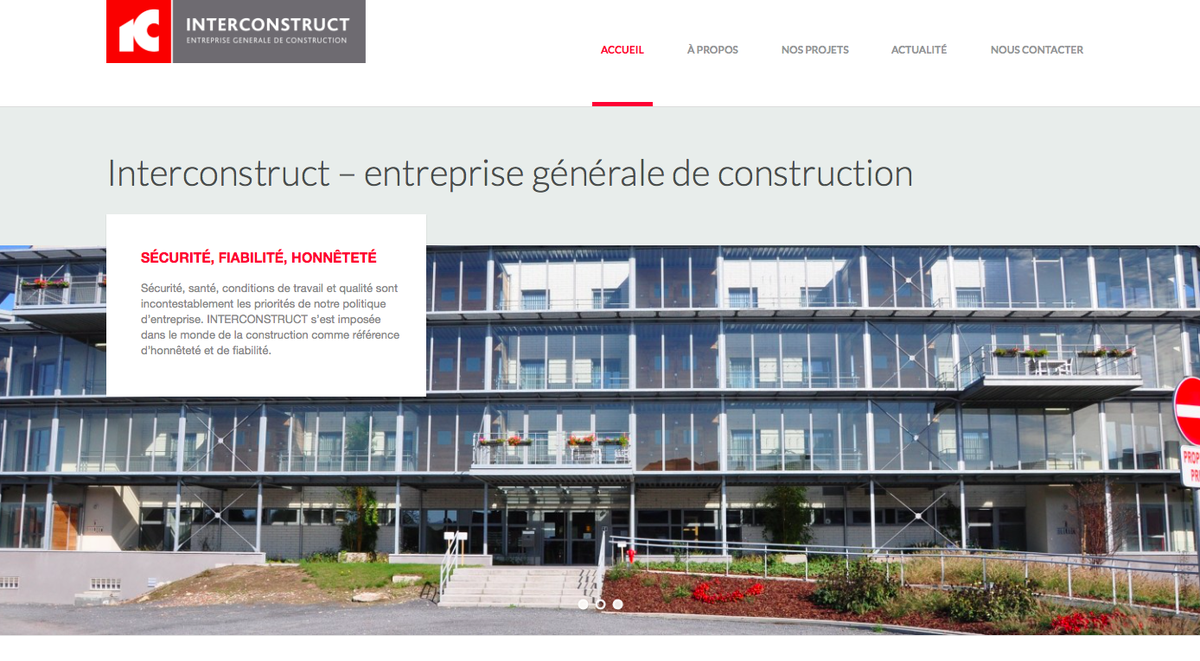 interconstruct's tweet image. Fiers de vous annoncer le lancement de notre nouveau site ! Jetez-y un oeil : interconstruct.be #nouveausite
