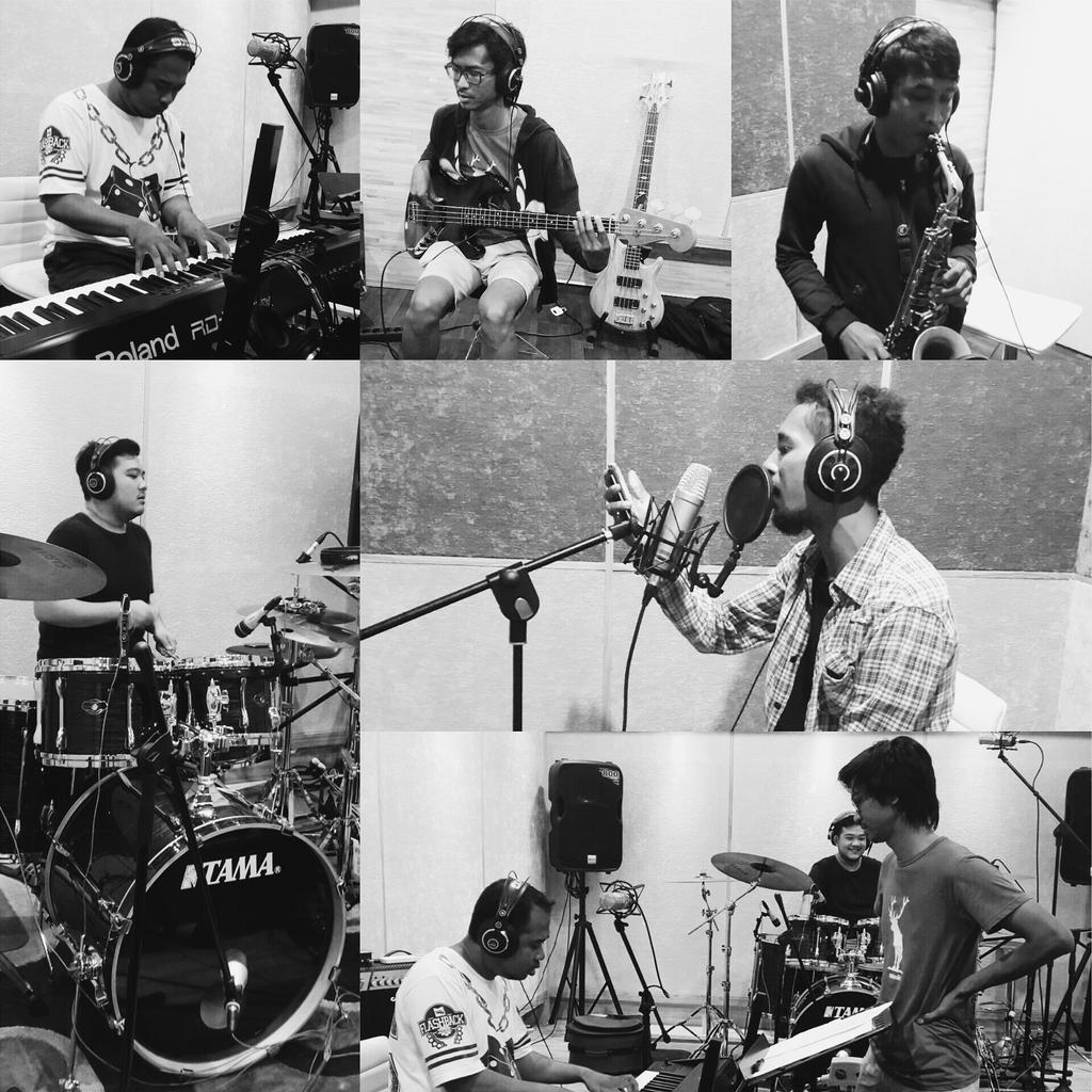 We just finished recording our first single! Yosh! <a href="/abrahampaljama/">Abraham paljama</a> <a href="/EliaAtaupah/">Elia ataupah</a> <a href="/gradyboanerges/">grady boanerges</a>