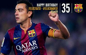 Happy Birthday El Maestro Xavi Hernandez! 