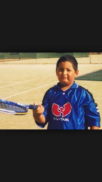 MarkM_9's tweet photo. Get around him! #ausopen http://t.co/nLp8AbBHhO