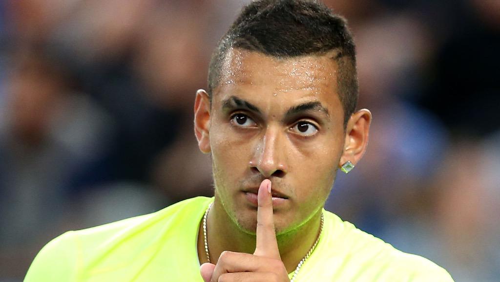 sportsbetcomau's tweet photo. What a win! Nick Kyrgios has a message for the haters... #AusOpen http://t.co/oW8rSLj9cD
