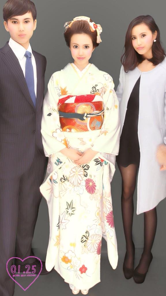 ゆかり 今日はお姉ちゃんが一生に一度の振袖日和でした 髪型 は桃割れで昔の古典美人風でとても綺麗やった 自分も来年の成人式が楽しみ 家族５人でプリも久しぶりに撮れて記念に残りました Http T Co Nqfccpzdjn Twitter