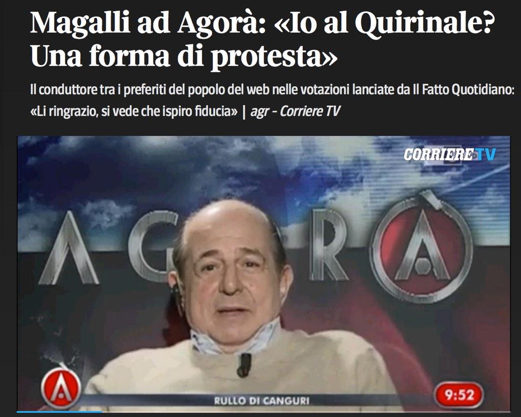 Oddio, e adesso chi glielo dice che stavamo scherzando?