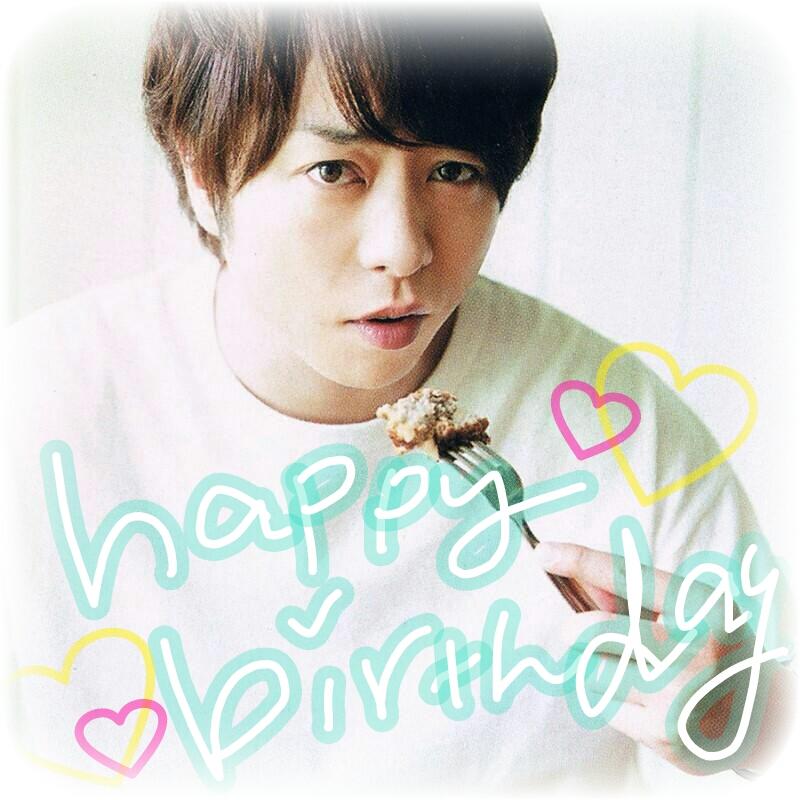                               Happy Birthday to SHO.SAKURAI    