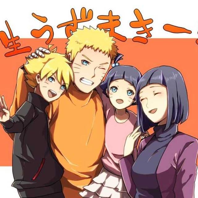 Naruto,Hinata,Boruto,Himawari[naruto Family]