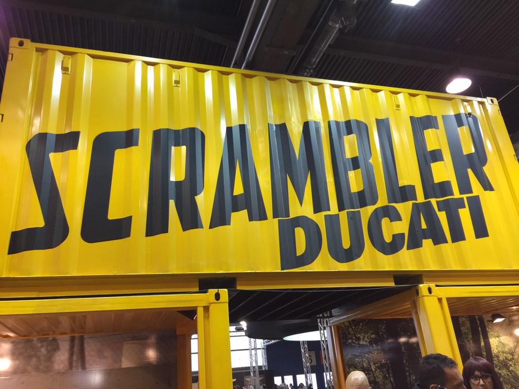 Bello stand Ducati Scrambler alla Motor Bike Expo di Verona e belle moto