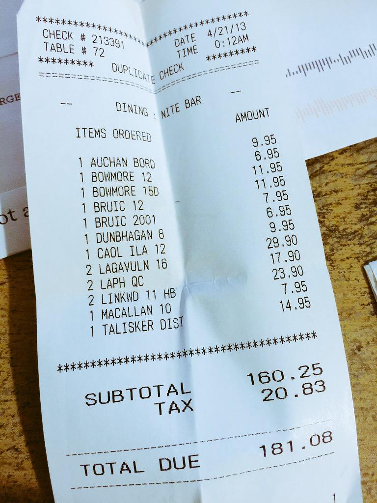 McAllisterpluck's tweet photo. Tax Return. Obviously not claiming this but remember the mad night in Ottawa? @AndrewMahGuitar &amp; @AislingAgnew Wow!!! http://t.co/jot42mDVLk