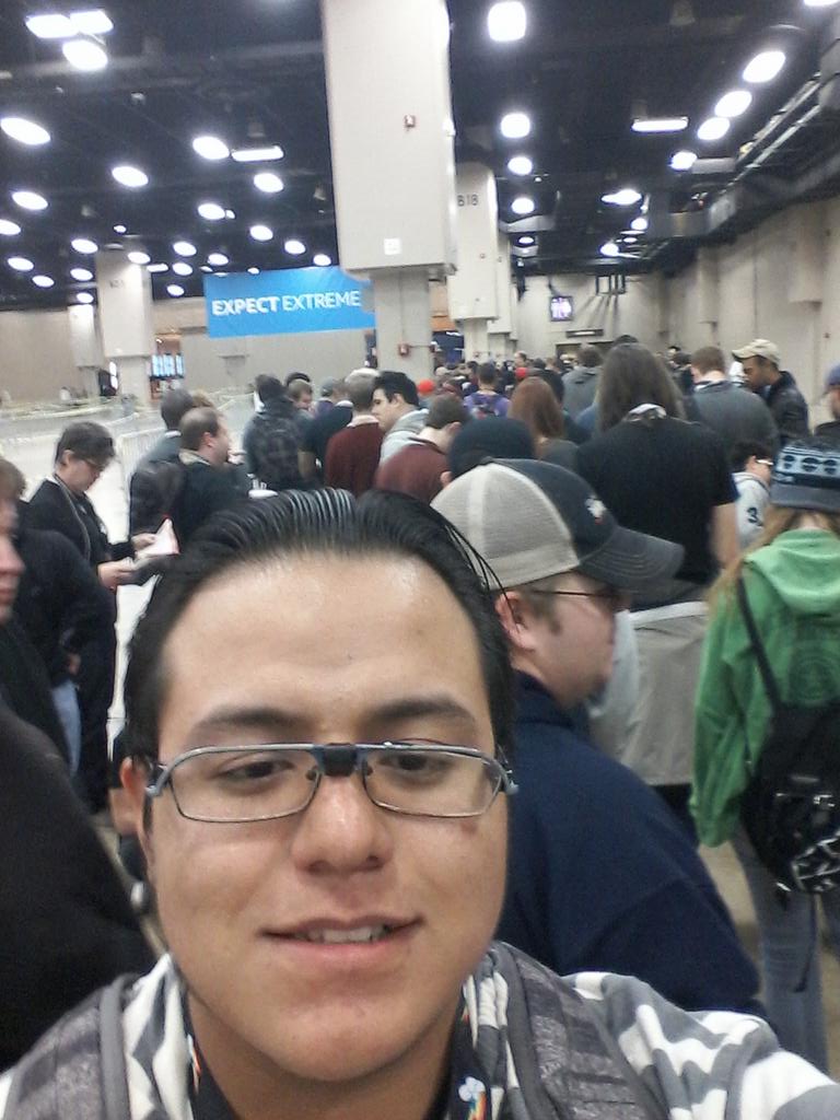 EagerELO's tweet photo. #PAXSOUTH looking good this morning http://t.co/hCVuPADgwx