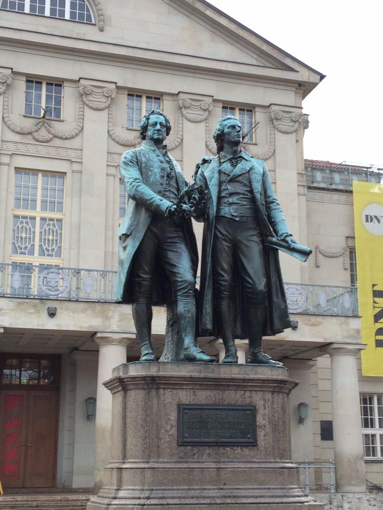Salt and pepper, #Goethe und #Schiller.