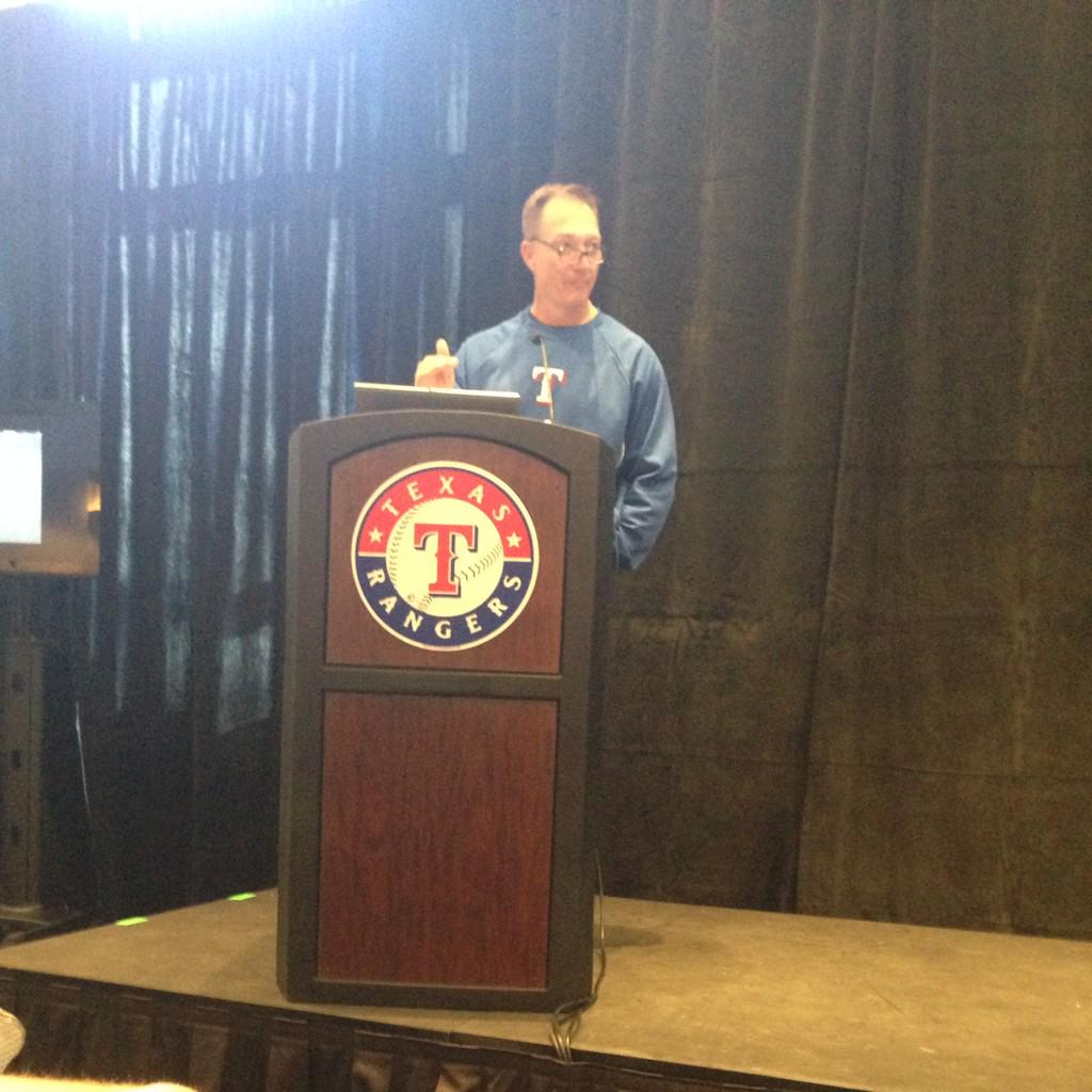 Texas Rangers on Twitter ""I encourage you to be the type of coach you