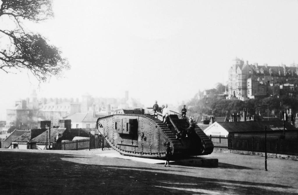 dizzernp's tweet image. @StephenJohnRob5 @WW1geek_andy Here's the one given to #Folkestone for you...