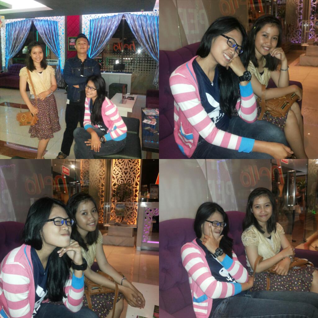 DeaDeaolivia's tweet photo. Karaoke @hellofktvjogja with @ifaaa_14 http://t.co/s0SjRLqEO2
